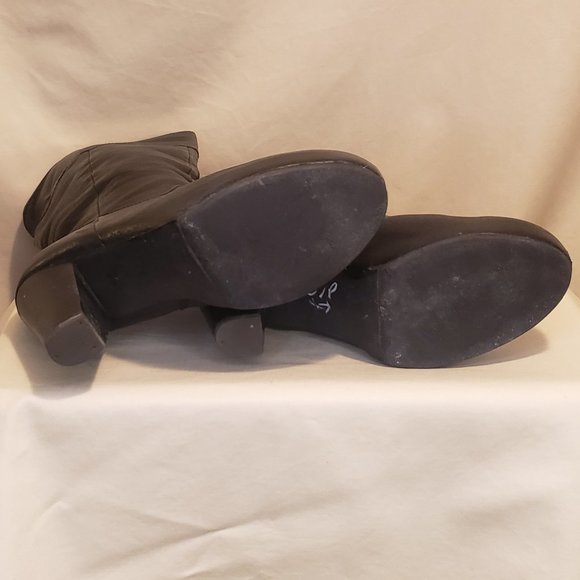 Steve Madden Knee Length Leather Boots - Picture 8 of 11